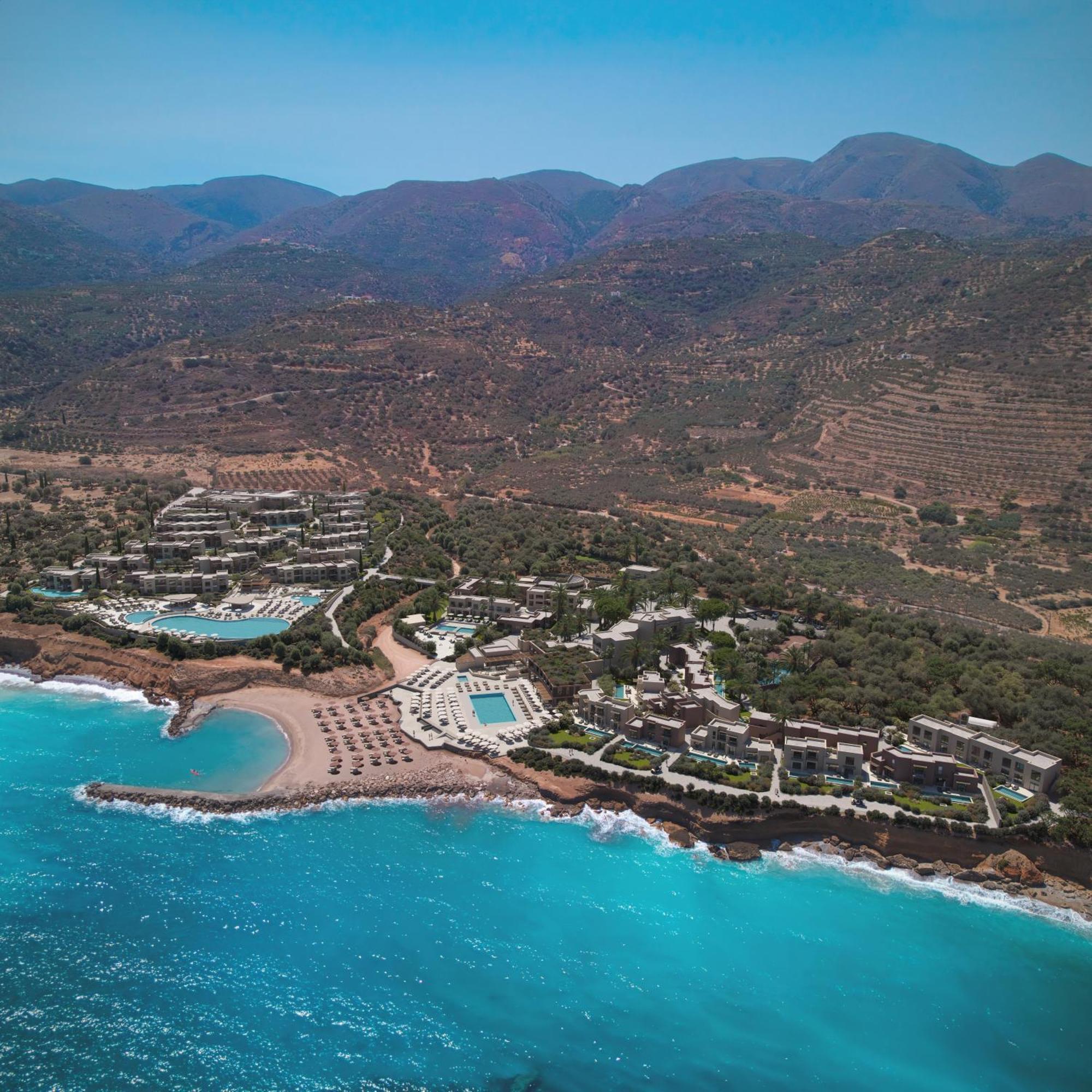 Rocrita Lifestyle Beach Resort Mochlos Esterno foto